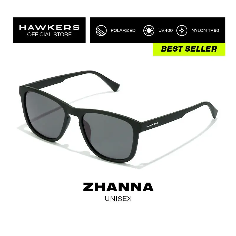 HAWKERS Gafas De Sol Para Hombre Y Mujer BLACK DARK POLARIZED - ZHANNA 3 HAWKERS Gafas De Sol Para Hombre Y Mujer BLACK DARK POLARIZED - ZHANNA