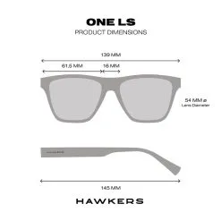 HAWKERS Gafas De Sol Para Hombre Y Mujer BLACK DAYLIGHT - ONE LS RAW 10 HAWKERS Gafas De Sol Para Hombre Y Mujer BLACK DAYLIGHT - ONE LS RAW -Regattas Tienda gafas de sol para hombre y mujer black daylight one ls raw 2
