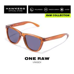 HAWKERS Gafas De Sol Para Hombre Y Mujer BLACK JOKER POLARIZED - ONE RAW -Regattas Tienda gafas de sol para hombre y mujer caramel dark polarized one raw