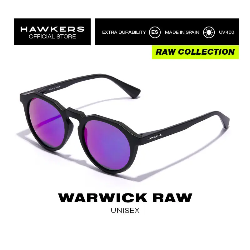 HAWKERS Gafas De Sol Para Hombre Y Mujer BLACK DARK - WARWICK RAW 8 HAWKERS Gafas De Sol Para Hombre Y Mujer BLACK DARK - WARWICK RAW - Imagen 6