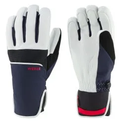 WEDZE GUANTES DE ESQUÍ ADULTO CÁLIDOS E IMPERMEABLES - 550 NEGRO -Regattas Tienda guantes termicos de esqui y nieve de piel impermeables adulto gl ski p 550