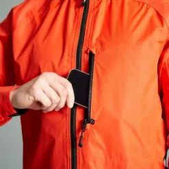 Rockrider Impermeable Bici MTB Expl 500 Rojo -Regattas Tienda impermeable bici mtb expl 500 rojo 3