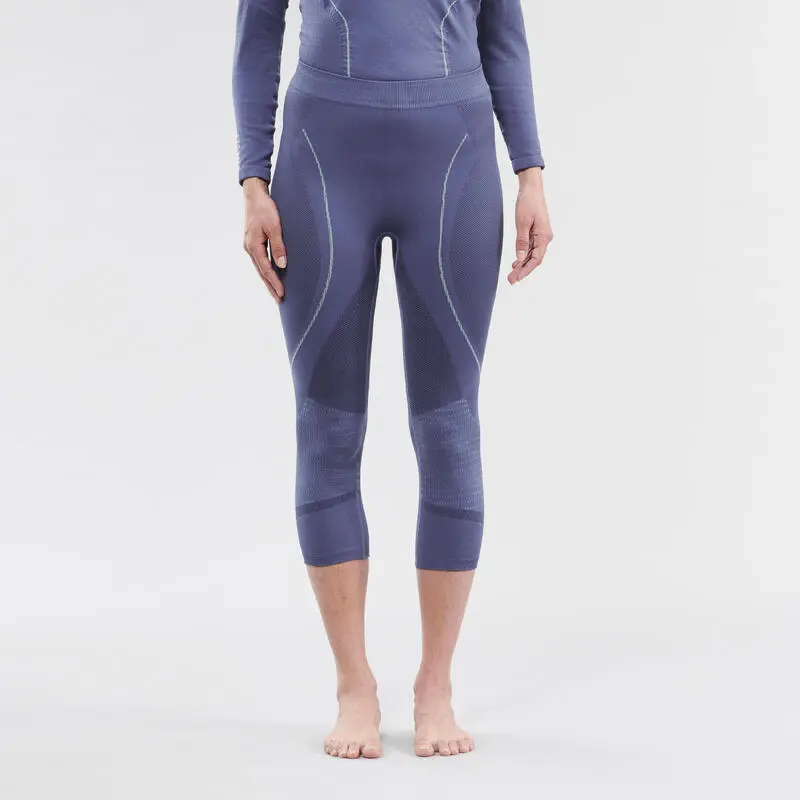 Leggins Térmicos De Esquí Y Nieve Mujer Wedze BL 980 Azul 3 Leggins Térmicos De Esquí Y Nieve Mujer Wedze BL 980 Azul