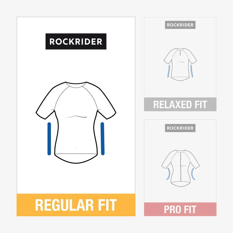 Maillot Ciclismo Mtb Manga Corta Mujer Rockrider ST 100 Azul Marino 7 Maillot Ciclismo Mtb Manga Corta Mujer Rockrider ST 100 Azul Marino - Imagen 5