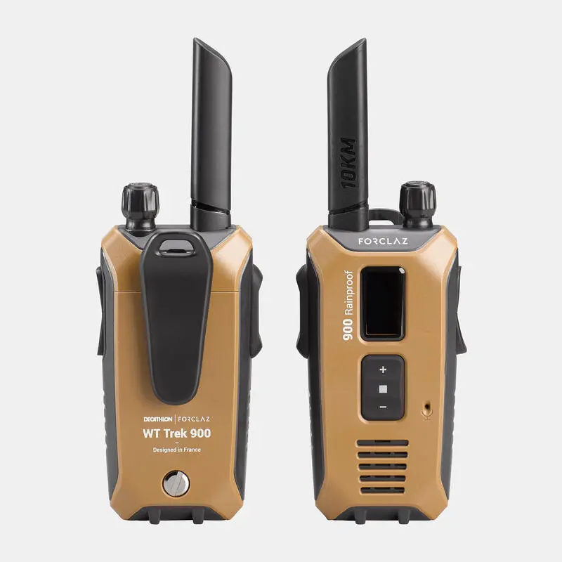 Forclaz Maletín De 2 Walkie Talkies Recargables Por USB - 10 Km - WT900 WP 5 Forclaz Maletín De 2 Walkie Talkies Recargables Por USB - 10 Km - WT900 WP - Imagen 3