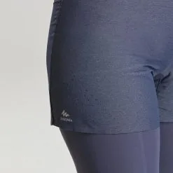 Quechua Mallas Con Pantalón Corto De Montaña Y Trekking Ultraligeras Mujer FH900 Azul -Regattas Tienda mallas con pantalon corto de montaa y trekking ultraligeras mujer fh900 azul 4