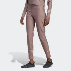 Leggings Mallas Natación Largo Talle Alto Mujer ADIDAS Negro -Regattas Tienda mallas largas de natacion 3 bandas