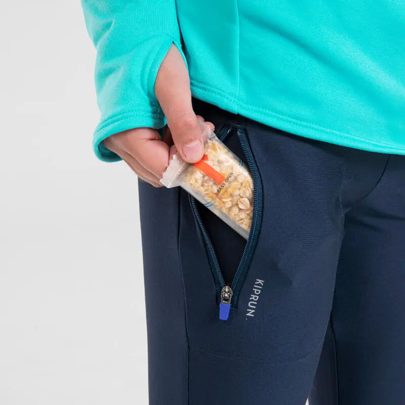 MALLAS LARGAS RUNNING TRANSPIRABLE NIÑOS - KIPRUN DRY AZUL MARINO 5 MALLAS LARGAS RUNNING TRANSPIRABLE NIÑOS - KIPRUN DRY AZUL MARINO - Imagen 3