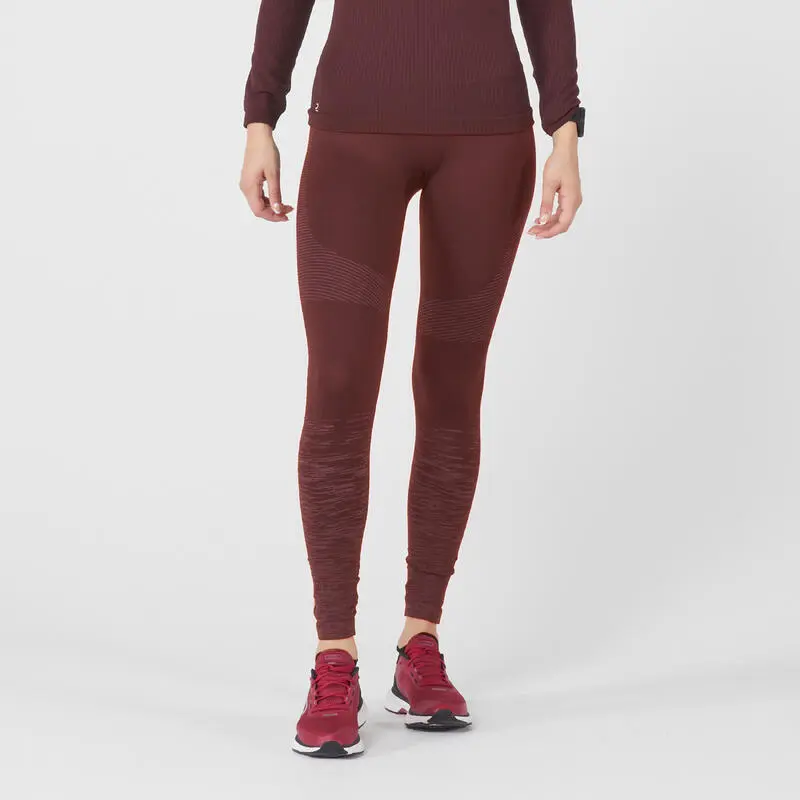Mallas Leggings Running Sin Costuras Largas Kiprun Care Burdeos 3 Mallas Leggings Running Sin Costuras Largas Kiprun Care Burdeos