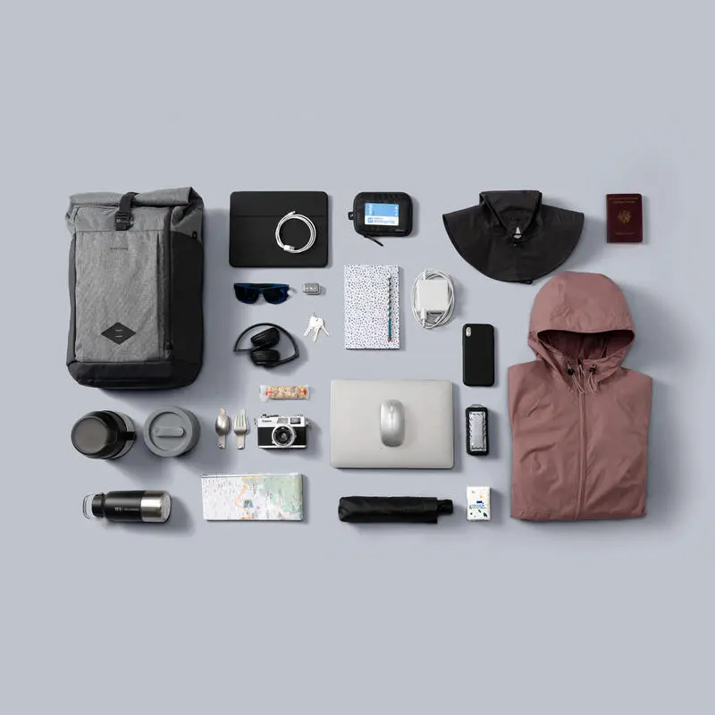 Mochila Montaña 23L Quechua Escape NH500 Rolltop. Equipaje De Mano 4 Mochila Montaña 23L Quechua Escape NH500 Rolltop. Equipaje De Mano - Imagen 2