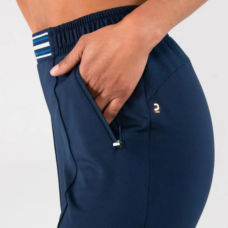 Kalenji Pantalón Atletismo Cremallera Mujer Azul 6 Kalenji Pantalón Atletismo Cremallera Mujer Azul - Imagen 4