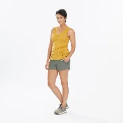 Pantalón Corto De Montaña Y Trekking Mujer Forclaz Travel 500 Verde -Regattas Tienda pantalon corto de montaa y trekking mujer forclaz travel 500 verde 2