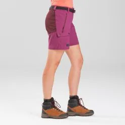 Pantalón Corto De Montaña Y Trekking Mujer Forclaz Trek500 Violeta 9 Pantalón Corto De Montaña Y Trekking Mujer Forclaz Trek500 Violeta -Regattas Tienda pantalon corto de montaa y trekking mujer forclaz trek500 violeta 2