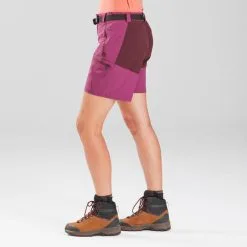 Pantalón Corto De Montaña Y Trekking Mujer Forclaz Trek500 Violeta 11 Pantalón Corto De Montaña Y Trekking Mujer Forclaz Trek500 Violeta -Regattas Tienda pantalon corto de montaa y trekking mujer forclaz trek500 violeta 4