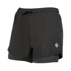 Pantalón Corto De Running Con Malla Interior Para Mujer CHIA Izas