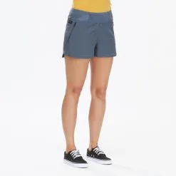 Pantalón Corto De Montaña Y Trekking Mujer Forclaz Travel 500 Verde -Regattas Tienda pantalon corto de trekking travel 500 azul oscuro mujer