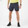 KIPRUN Pantalón Corto Running 2 En 1 Con Mallas Hombre Gris Negro -Regattas Tienda pantalon corto running 2 en 1 con mallas hombre gris negro