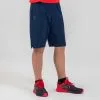 KIPRUN Pantalón Corto Running Atletismo AT 500 Niño Azul Rojo