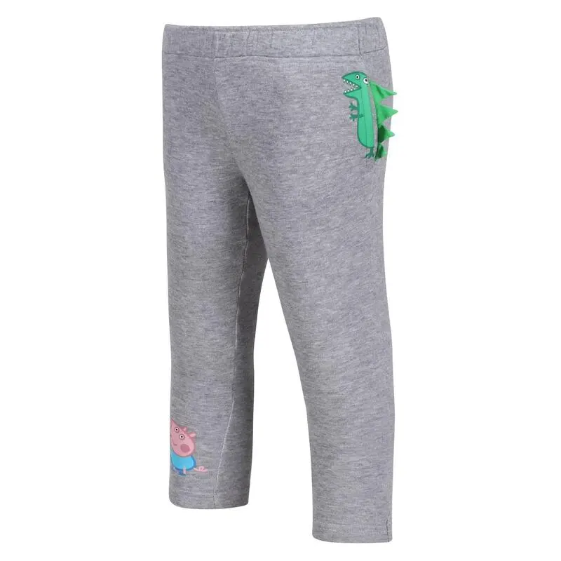 Regatta Pantalón De Chándal Diseño Jaspeada Peppa Pig Para Niños/Niñas Gris 5 Regatta Pantalón De Chándal Diseño Jaspeada Peppa Pig Para Niños/Niñas Gris - Imagen 3