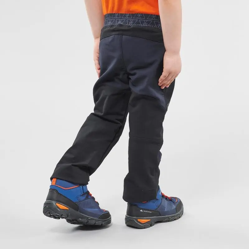 Pantalón De Montaña Y Trekking De Invierno Niños 2-6 Años Quechua MH550 Negro 4 Pantalón De Montaña Y Trekking De Invierno Niños 2-6 Años Quechua MH550 Negro - Imagen 2