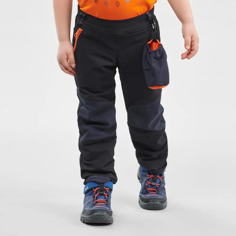 Pantalón De Montaña Y Trekking De Invierno Niños 2-6 Años Quechua MH550 Negro 3 Pantalón De Montaña Y Trekking De Invierno Niños 2-6 Años Quechua MH550 Negro