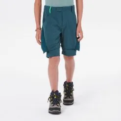 Quechua Pantalón De Montaña Y Trekking Desmontable Niños 7-15 Años MH500 Azul -Regattas Tienda pantalon de montaa y trekking desmontable nios 7 15 aos mh500 azul 1