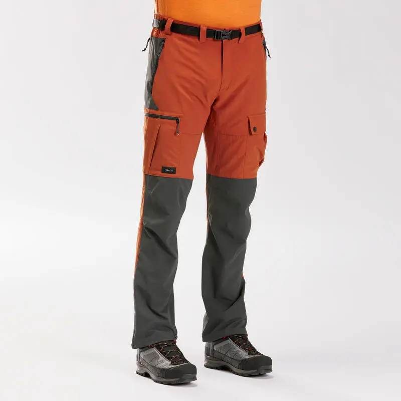 Forclaz Pantalón De Montaña Y Trekking Resistente Hombre MT500 Naranja 3 Forclaz Pantalón De Montaña Y Trekking Resistente Hombre MT500 Naranja