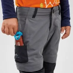 Pantalón Desmontable De Montaña Y Trekking Niños 2-6 Años Quechua MH550 Gris -Regattas Tienda pantalon desmontable de montaa y trekking nios 2 6 aos quechua mh550 gris 4