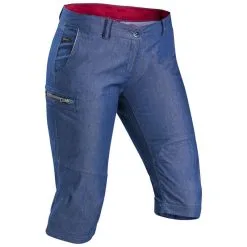 Pantalón Desmontable Montaña Y Trekking Vaquero Mujer Forclaz Travel 100 -Regattas Tienda pantalon desmontable montaa y trekking vaquero mujer forclaz travel 100 2