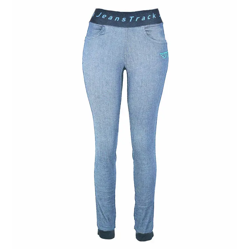 Pantalón Escalada Para Mujer Jeanstrack Dena Jeans Dirty Azul 8 Pantalón Escalada Para Mujer Jeanstrack Dena Jeans Dirty Azul - Imagen 6