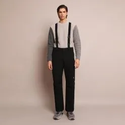 Pantalón Esquí Regular Tirantes Ajustables Hombre SCALPERS ADN SKI PANT Negro