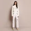 Pantalón Esquí Slim Fit Tirantes Ajustables Mujer SCALPERS ADN W SKI PANT Blanco