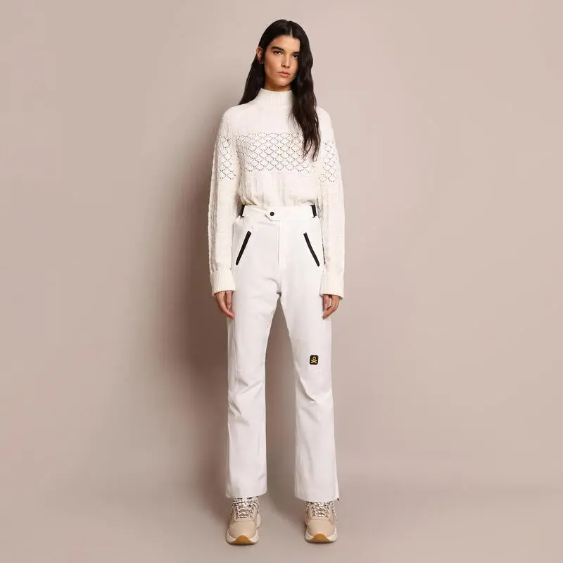 Pantalón Esquí Slim Fit Tirantes Ajustables Mujer SCALPERS ADN W SKI PANT Blanco 3 Pantalón Esquí Slim Fit Tirantes Ajustables Mujer SCALPERS ADN W SKI PANT Blanco