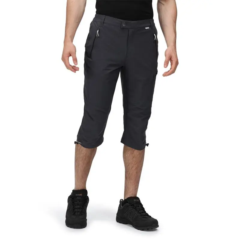 Regatta Pantalones Capri Highton Para Exteriores Para Hombre Gris India 6 Regatta Pantalones Capri Highton Para Exteriores Para Hombre Gris India - Imagen 4
