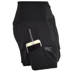 BODYCROSS Pantalones Cortos De Running LINH ULTRA Negro -Regattas Tienda pantalones cortos de running linh ultra negro 2