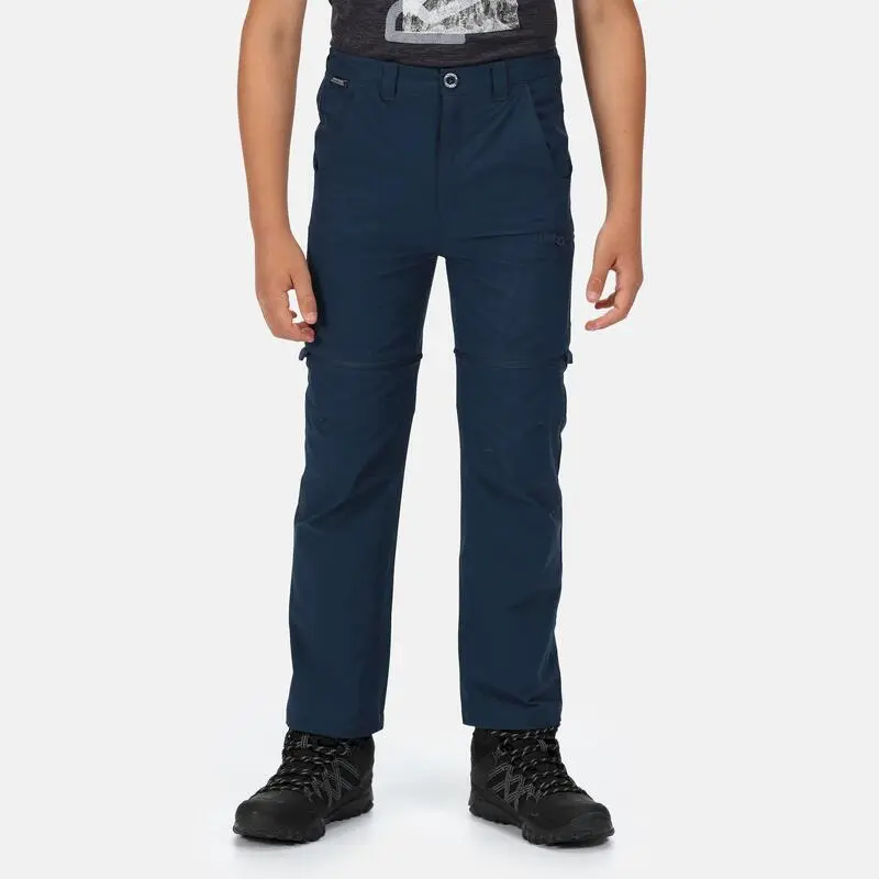 Regatta Pantalones Highton Caminar Para Niños/Niñas Vaquero Luz De Luna 6 Regatta Pantalones Highton Caminar Para Niños/Niñas Vaquero Luz De Luna - Imagen 4