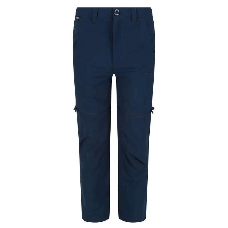 Regatta Pantalones Highton Caminar Para Niños/Niñas Vaquero Luz De Luna 3 Regatta Pantalones Highton Caminar Para Niños/Niñas Vaquero Luz De Luna