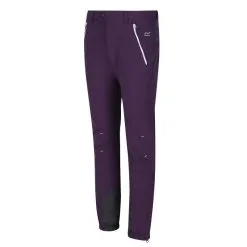 Regatta Pantalones Tech Mountain Senderismo Para Niños/Niñas Berenjena Oscura -Regattas Tienda pantalones tech mountain senderismo para niosnias berenjena oscura 3