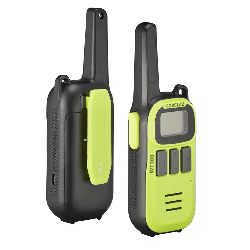 Forclaz Par Walkie-talkies Recargables USB - 5 Km - WT100 3 Forclaz Par Walkie-talkies Recargables USB - 5 Km - WT100