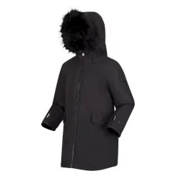 Regatta Parka Adelyn Para Niños/Niñas Negro -Regattas Tienda parka adelyn para niosnias negro 2
