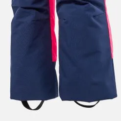 WEDZE PETO DE ESQUÍ NIÑOS CÁLIDO E IMPERMEABLE - 500 PNF ROSA FLUO Y AZUL MARINO -Regattas Tienda peto de esqui nios calido e impermeable 500 pnf rosa fluo y azul marino 4