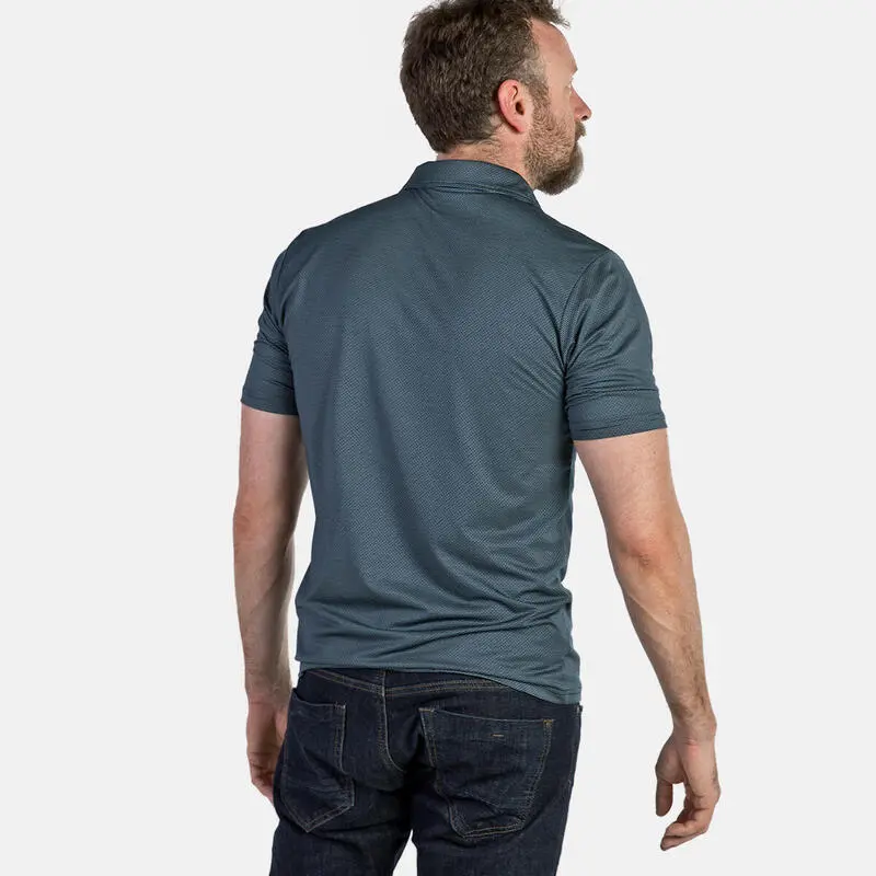 Polo De Manga Corta Con Diseño Deportivo Para Hombre CALEB Izas 6 Polo De Manga Corta Con Diseño Deportivo Para Hombre CALEB Izas - Imagen 4