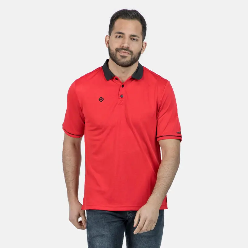 Polo De Manga Corta Con Diseño Deportivo Para Hombre ZHAO Izas 5 Polo De Manga Corta Con Diseño Deportivo Para Hombre ZHAO Izas - Imagen 3