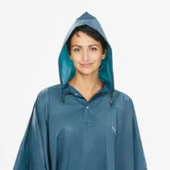 Poncho Impermeable De Montaña Y Trekking Máx. 10 Litros Adulto Forclaz 50 -Regattas Tienda poncho impermeable de montaa y trekking max 10 litros adulto forclaz 50 3