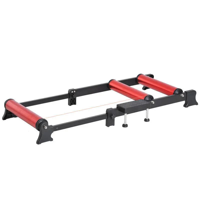 Rodillo De Ciclismo HOMCOM Negro Y Rojo 145x54x14,5 Cm 3 Rodillo De Ciclismo HOMCOM Negro Y Rojo 145x54x14,5 Cm