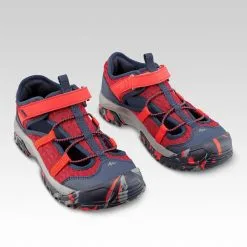 Sandalias Cerradas De Montaña Y Trekking Niños Quechua MH150 Rojo -Regattas Tienda sandalias cerradas de montaa y trekking nios quechua mh150 rojo 3