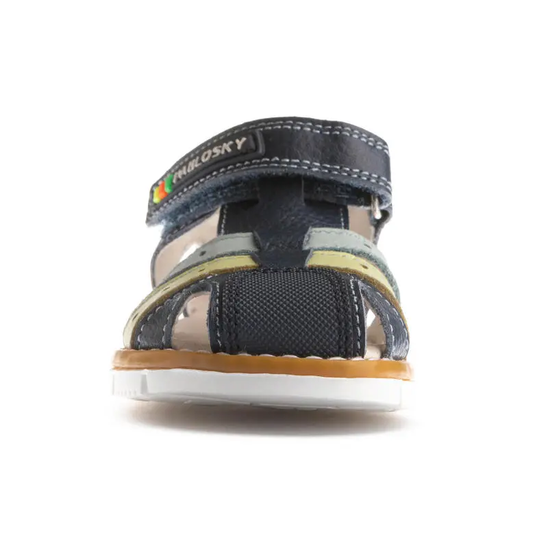 Sandalias De Marcha Deportiva De Piel De Bebé Niño PABLOSKY En Azul Marino 5 Sandalias De Marcha Deportiva De Piel De Bebé Niño PABLOSKY En Azul Marino - Imagen 3