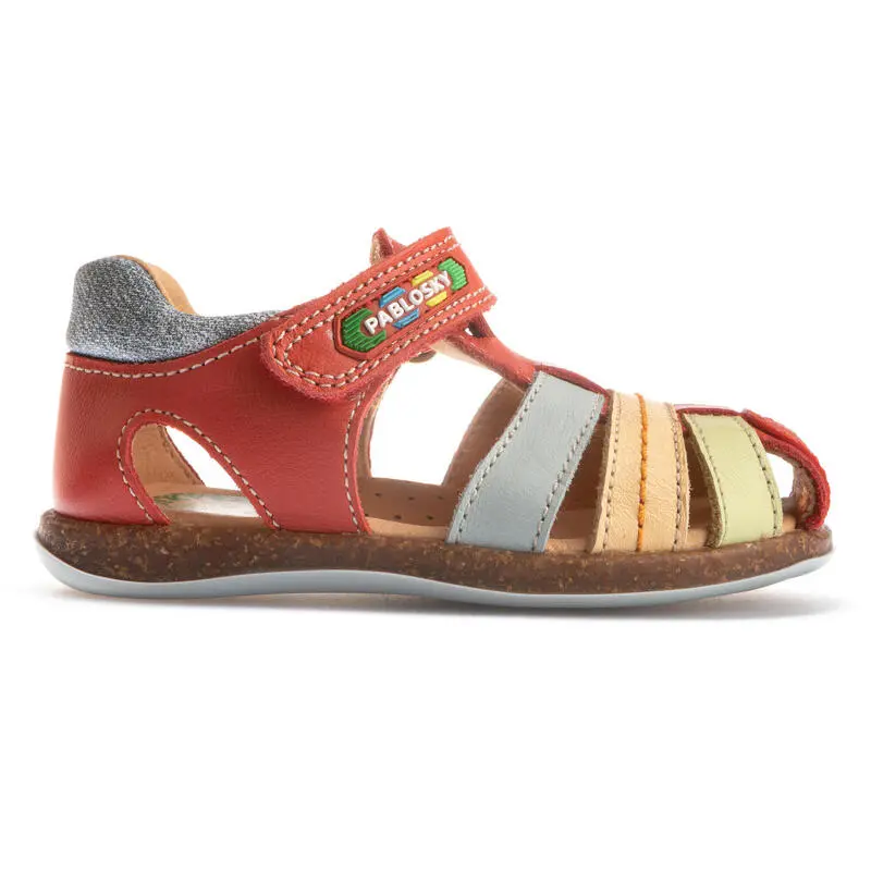 Sandalias De Marcha Deportiva De Piel De Bebé Niño PABLOSKY En Rojo 4 Sandalias De Marcha Deportiva De Piel De Bebé Niño PABLOSKY En Rojo - Imagen 2