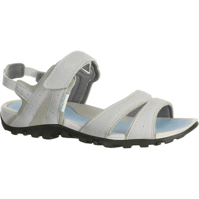 Sandalias De Montaña Y Trekking Mujer Quechua NH100 Gris 3 Sandalias De Montaña Y Trekking Mujer Quechua NH100 Gris