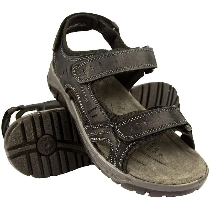 Sandalias De Senderismo Trekking Zerimar De Piel Para Hombre 3 Sandalias De Senderismo Trekking Zerimar De Piel Para Hombre